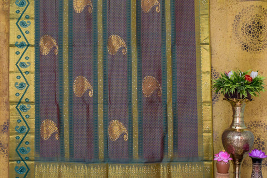 Kanjivaram silk saree SS4323