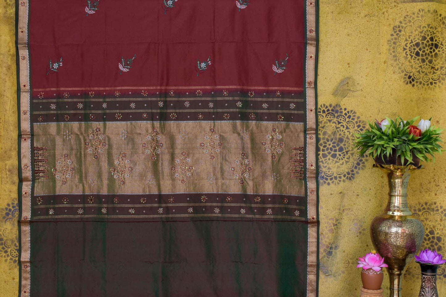 Kanjivaram silk saree SS4324