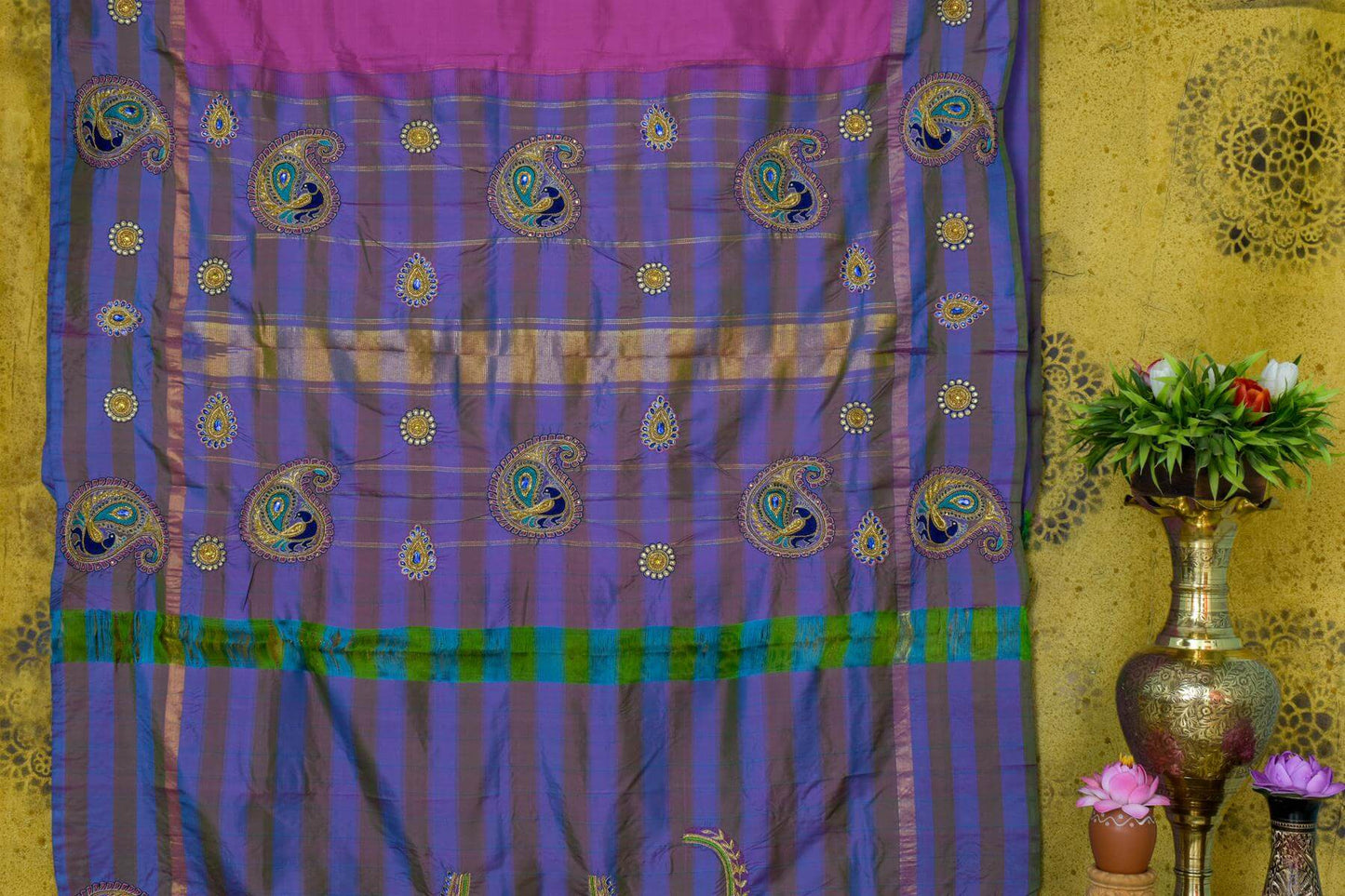 Kanjivaram silk saree SS4327