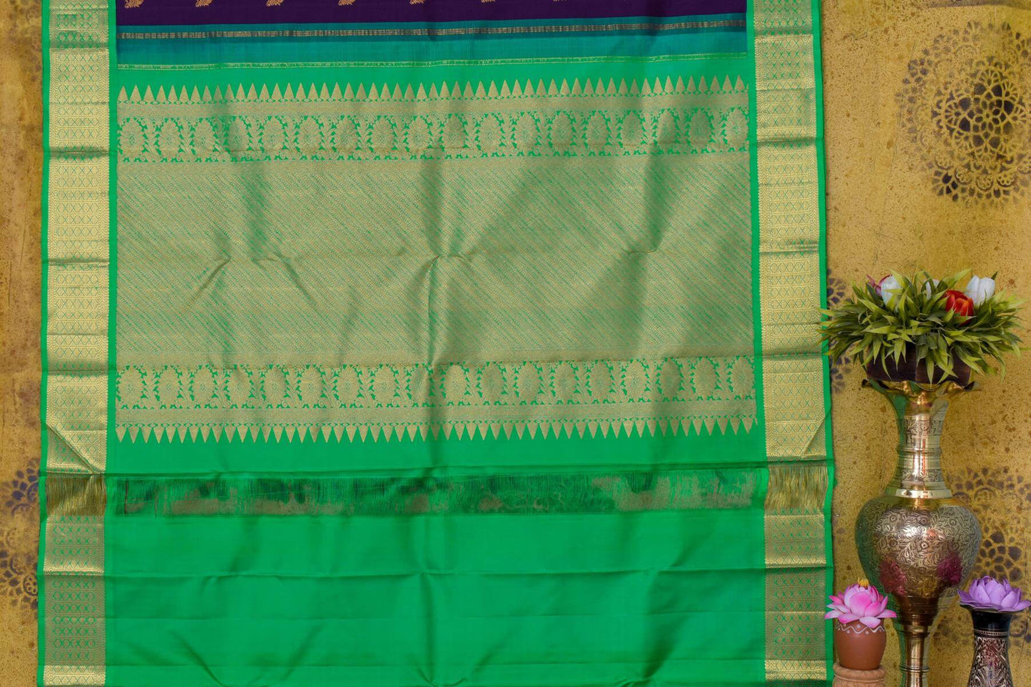 Kanjivaram silk saree SS4329