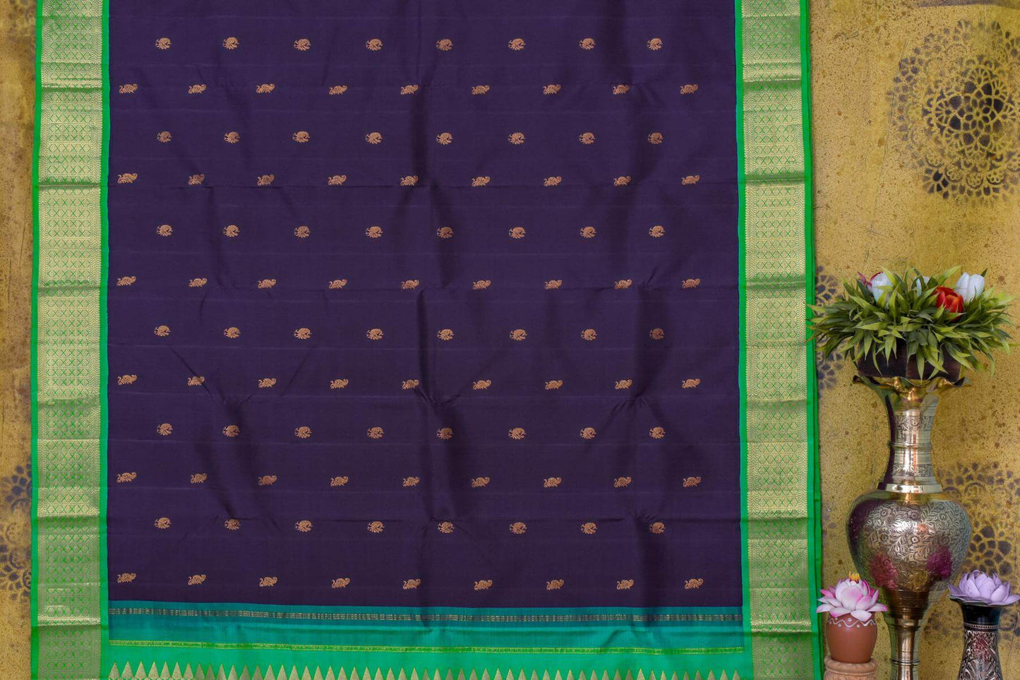 Kanjivaram silk saree SS4329