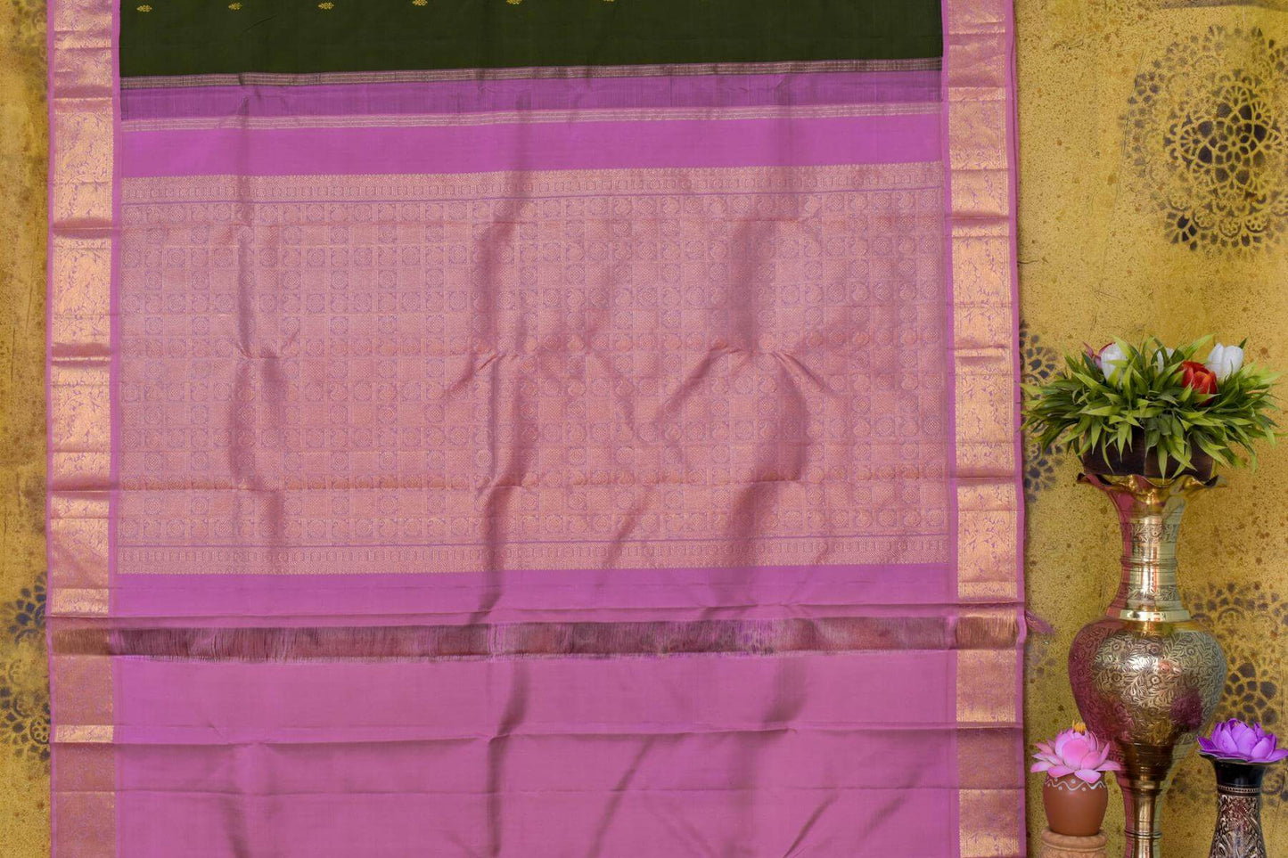 Kanjivaram silk saree SS4332