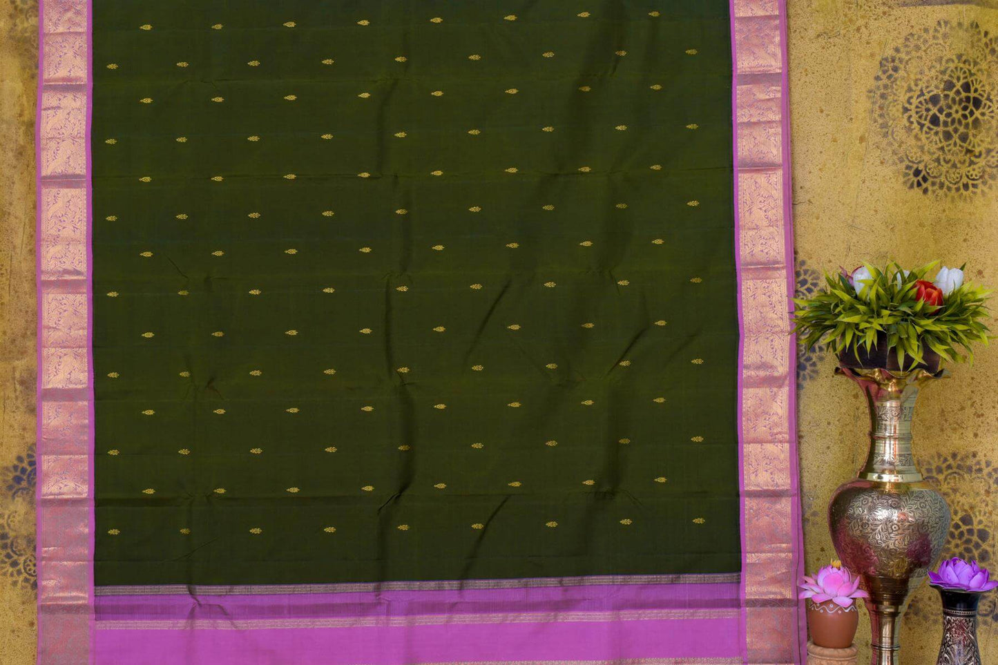 Kanjivaram silk saree SS4332