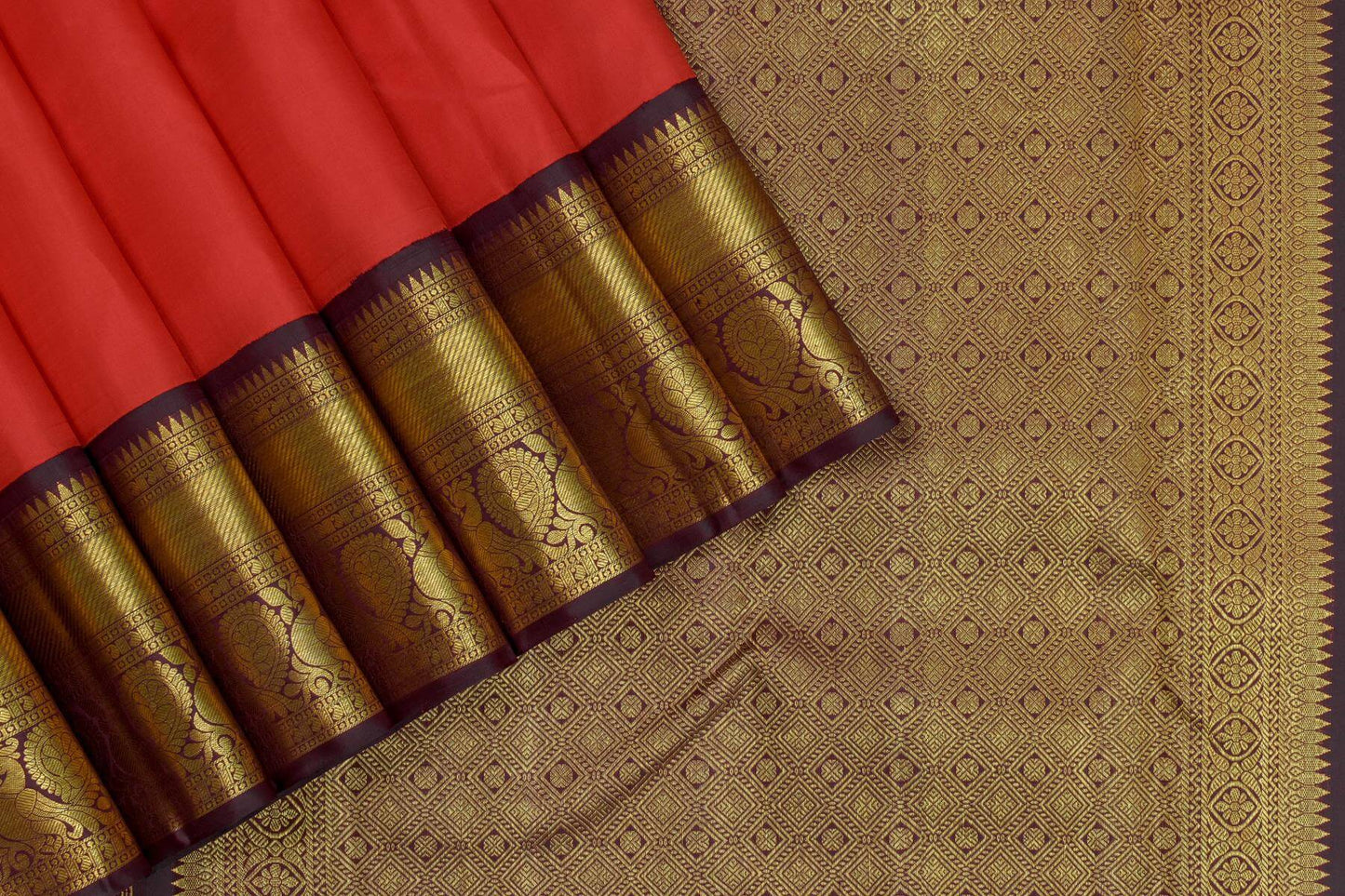 Kanjivaram silk saree SS4333