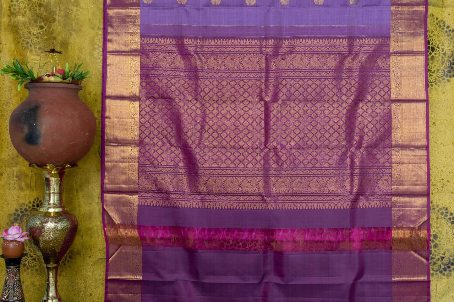 Kanjivaram silk saree SS4335