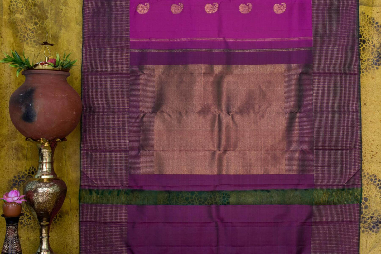 Kanjivaram silk saree SS4337