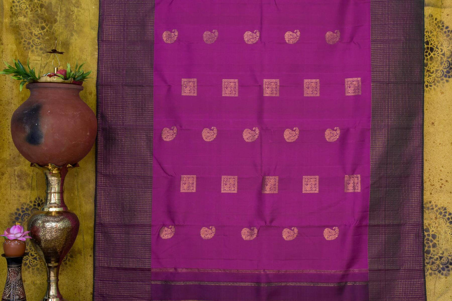 Kanjivaram silk saree SS4337