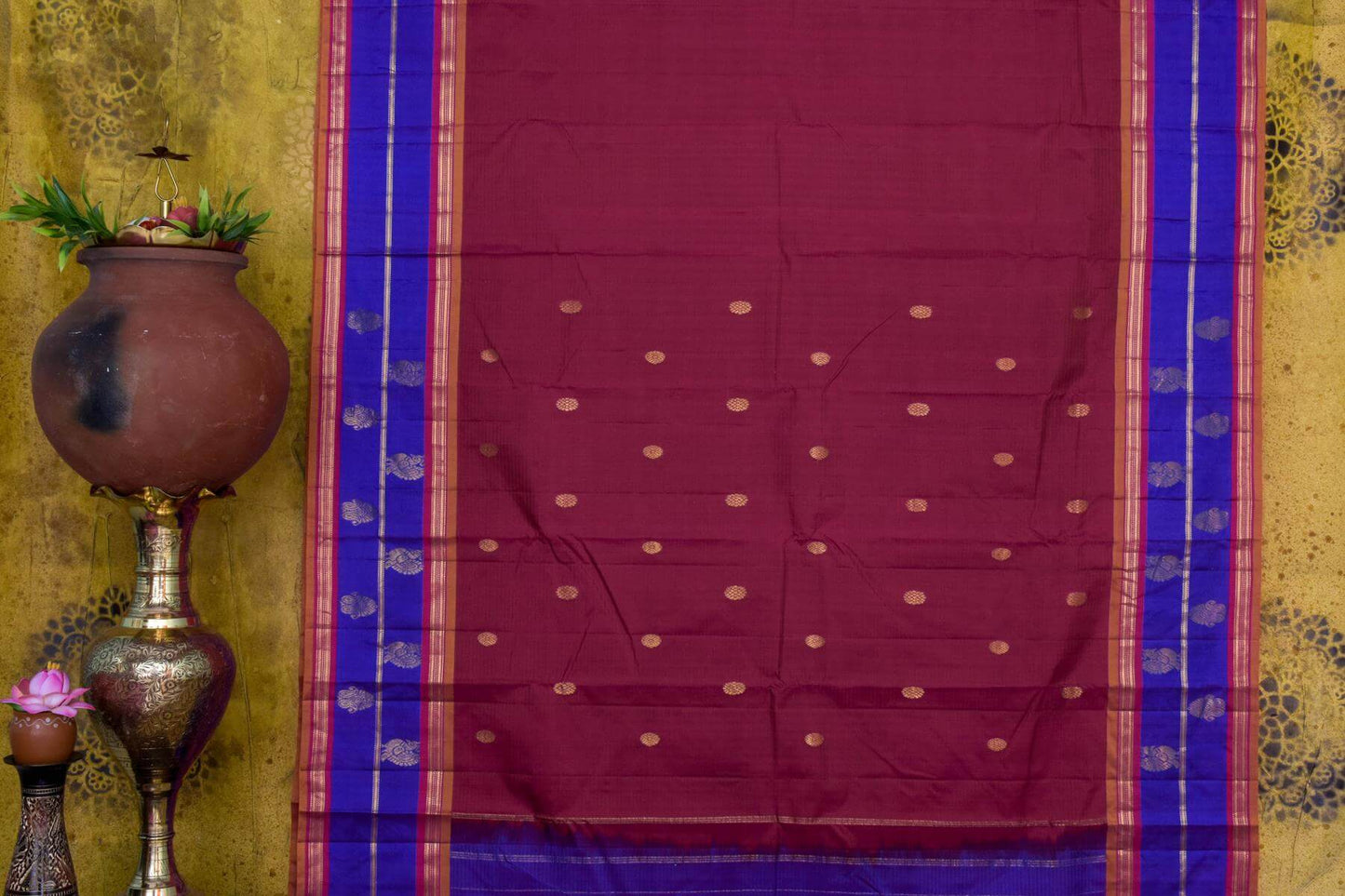 Light Weight Kanjivaram silk saree SS4338