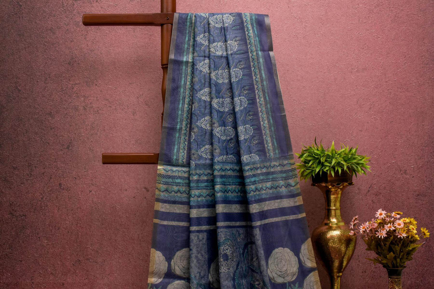 Semi Tussar Silk Saree SS5175