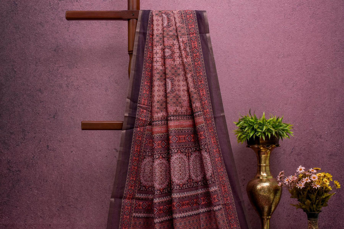 Semi Tussar Silk Saree SS5180