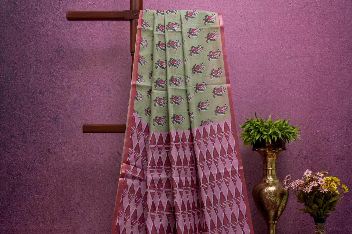 Semi Tussar Silk Saree SS5181