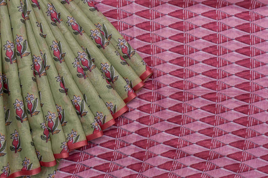 Semi Tussar Silk Saree SS5181