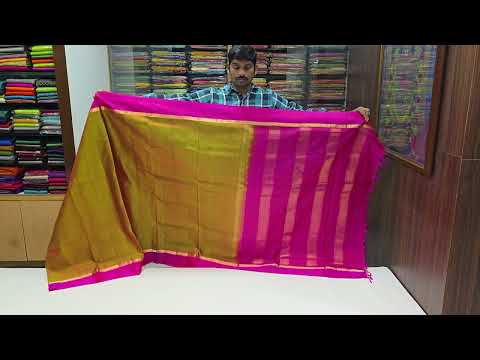 Wedding Wear 9 Yards Madisar Pure Silk Sarees Nine yards Kanjivaram silk saree online Shreenivas Silks