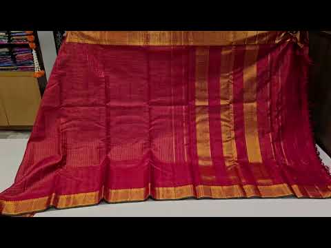 Nine yards silk saree SS5148