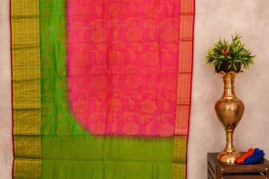 Raw silk saree AC400