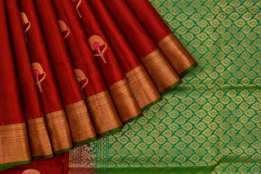 Soft silk saree AC628