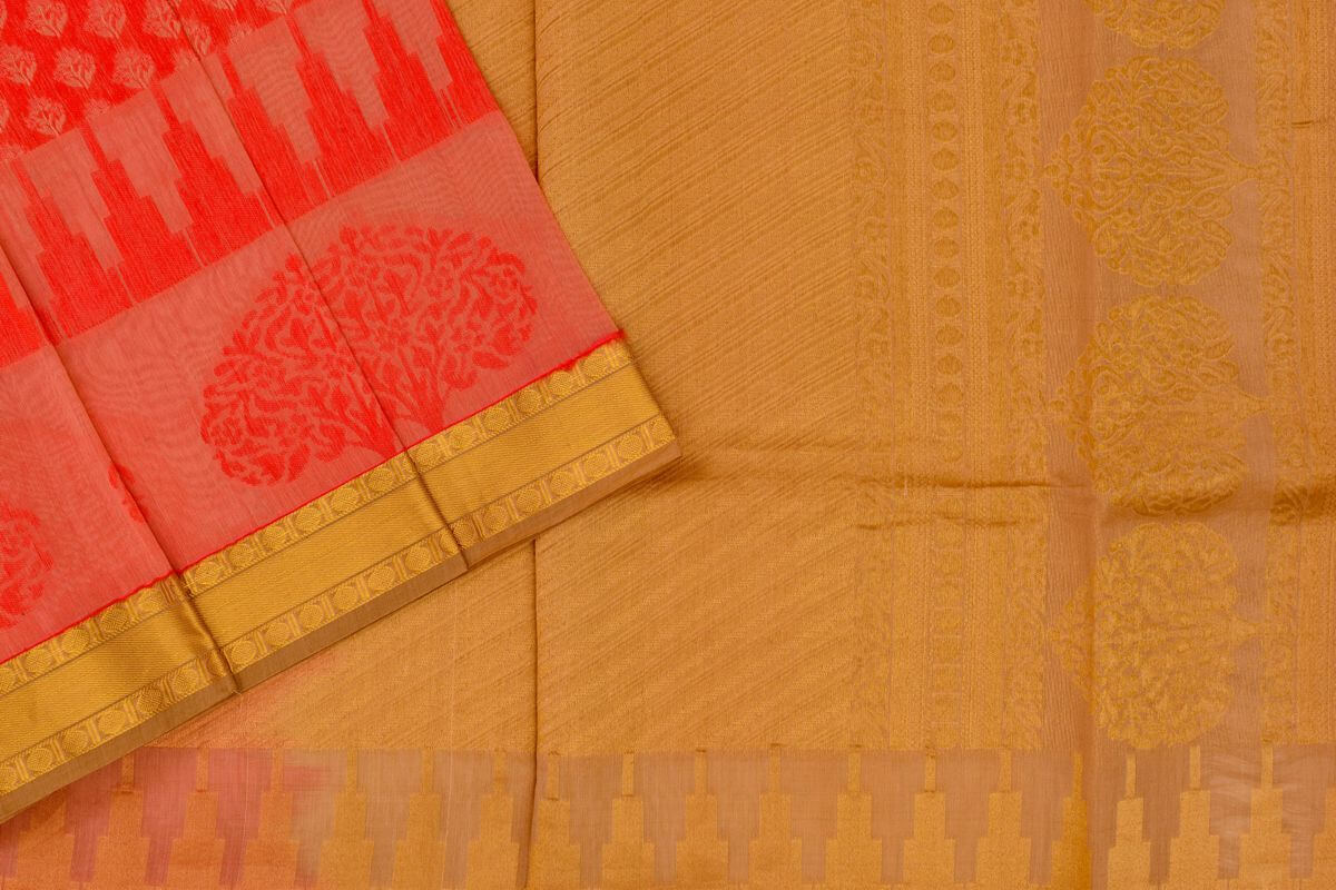 Kora Cotton Saree, 6.3 m (with blouse piece) at Rs 1050/piece in Varanasi |  ID: 19289367230