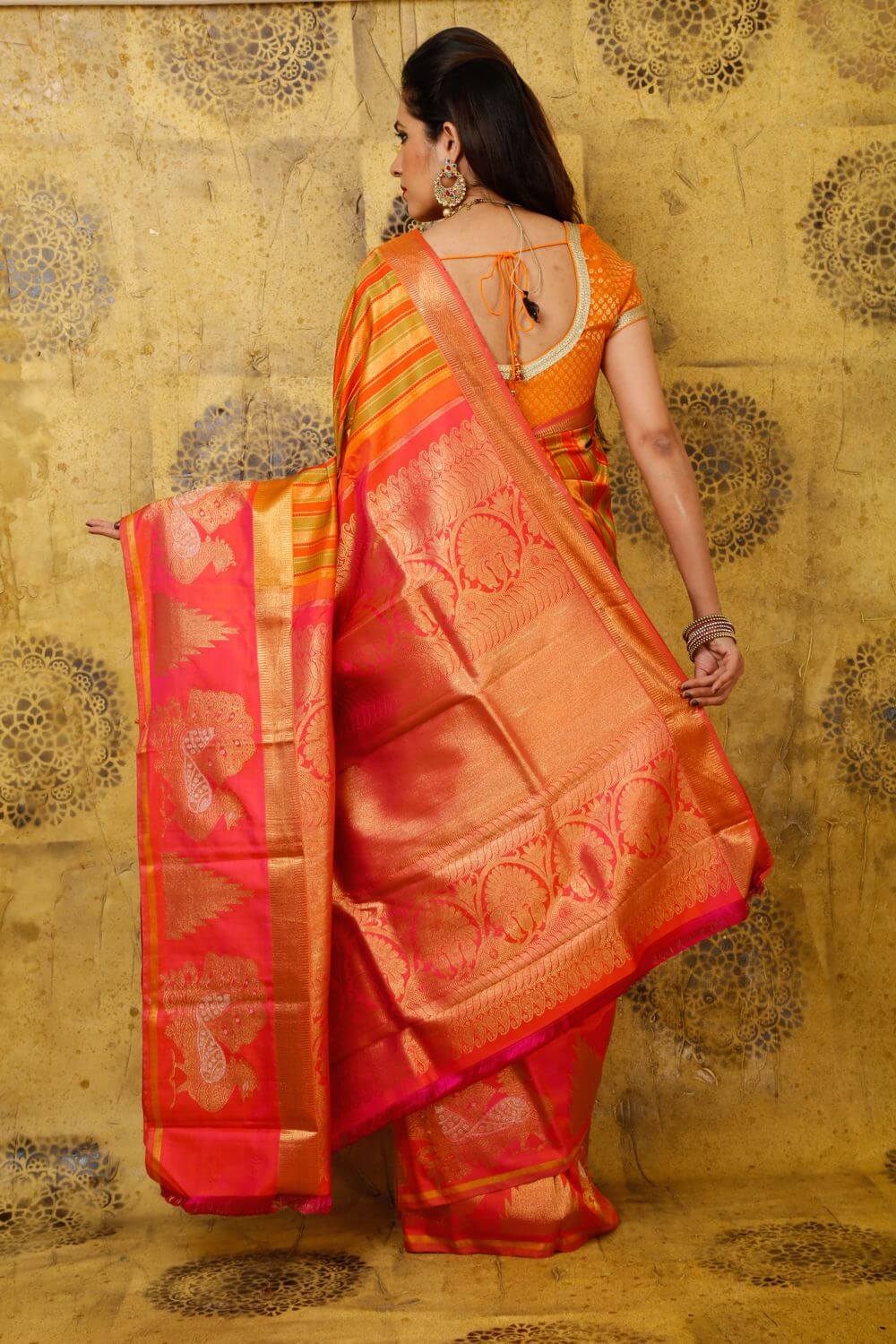 Kanjivaram silk saree SS2583